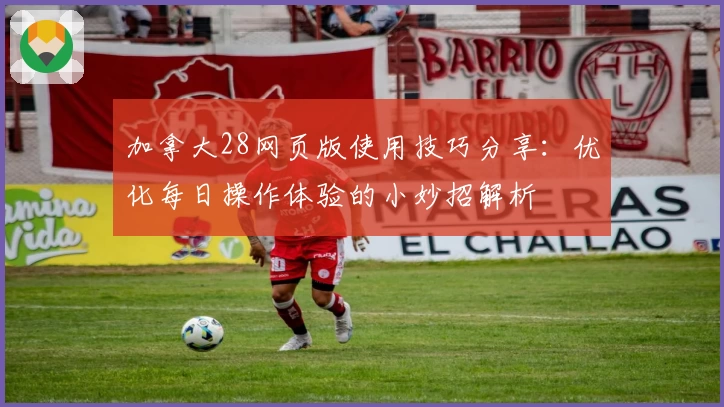 加拿大28网页版使用技巧分享：优化每日操作体验的小妙招解析
